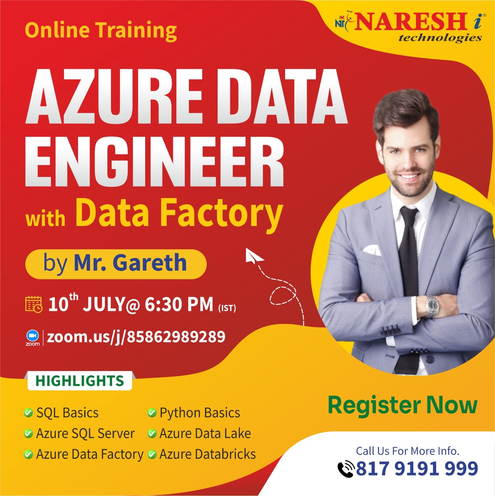 Azure Data Engineer Bootcamp – Call 8179191999
